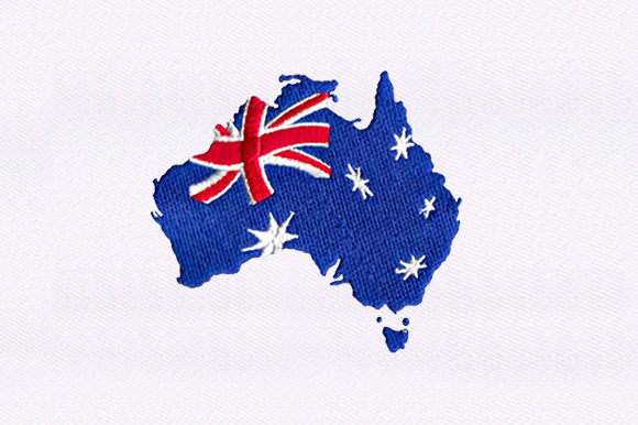 Australia Flag Map Embroidery Review
