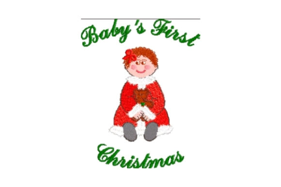 Baby Mrs First Christmas Embroidery Review