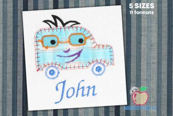Cartoon Toy Van Applique Review