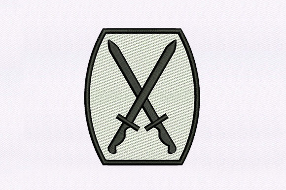 Crossed Blades Embroidery Design Review