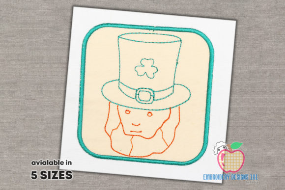Face of the St. Patricks Inside a Box Embroidery Review