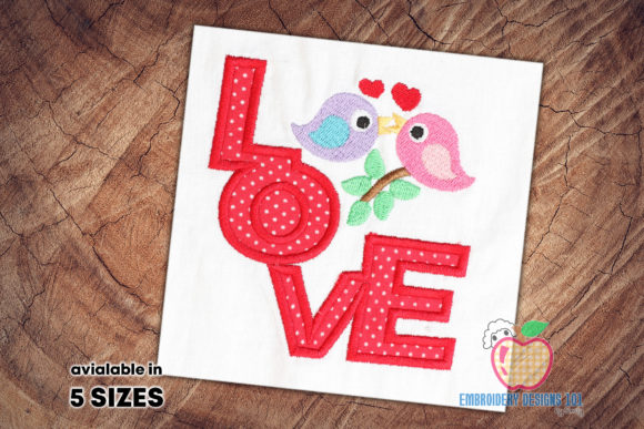 Love Birds Embroidery Review for Seasonal Creations