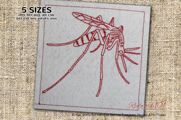 Mosquito Bluework Embroidery Design Review