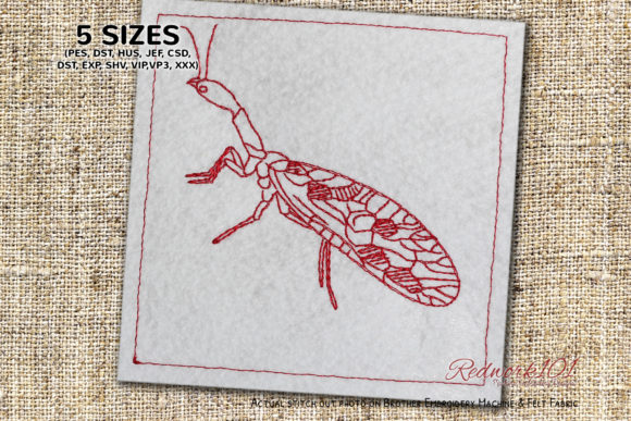Snaefly Redwork Embroidery Review