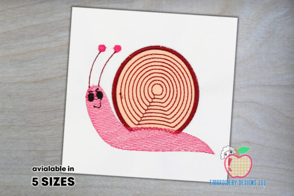 The Snail with the Rounds on the Back Embroidery Review
