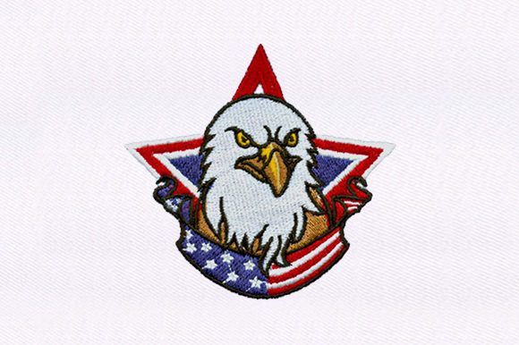 Us Eagle Embroidery Design Review for Apparel Projects